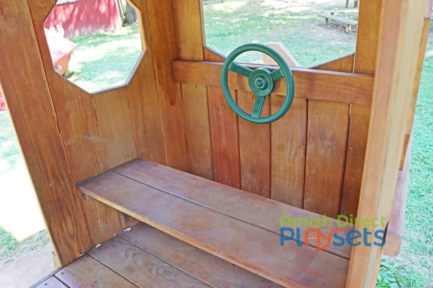 Wood Airplane Playset for Sale Amish Direct Playsets