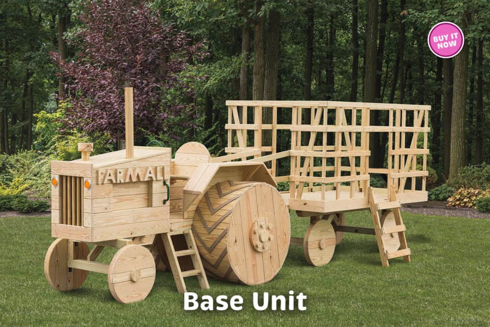 Farm Tractor Specialty Themed Playset Base Unit