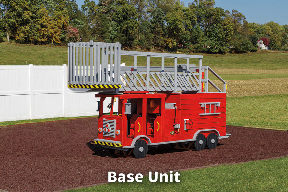Fire Truck Specialty Themed Playset 1 Base Unit