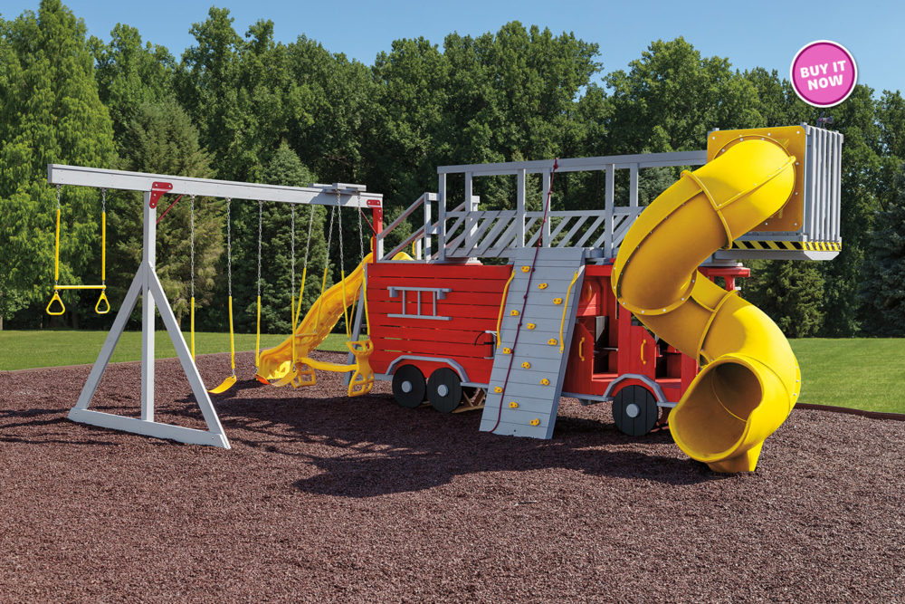 Fire Truck Specialty Themed Playset