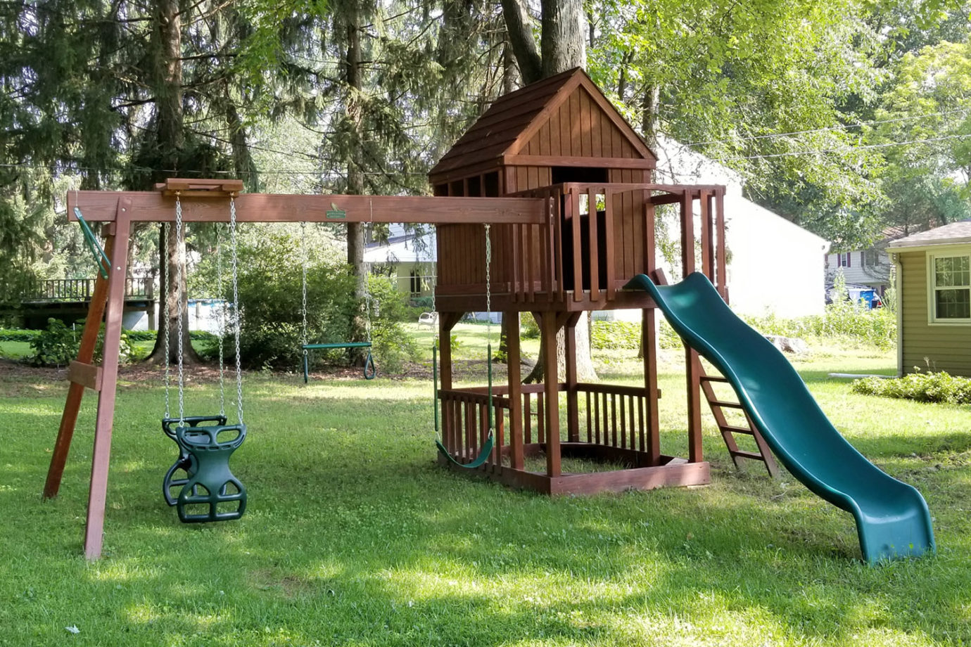 Jefferson Tree House Wood Playset for Sale Amish Direct Playsets