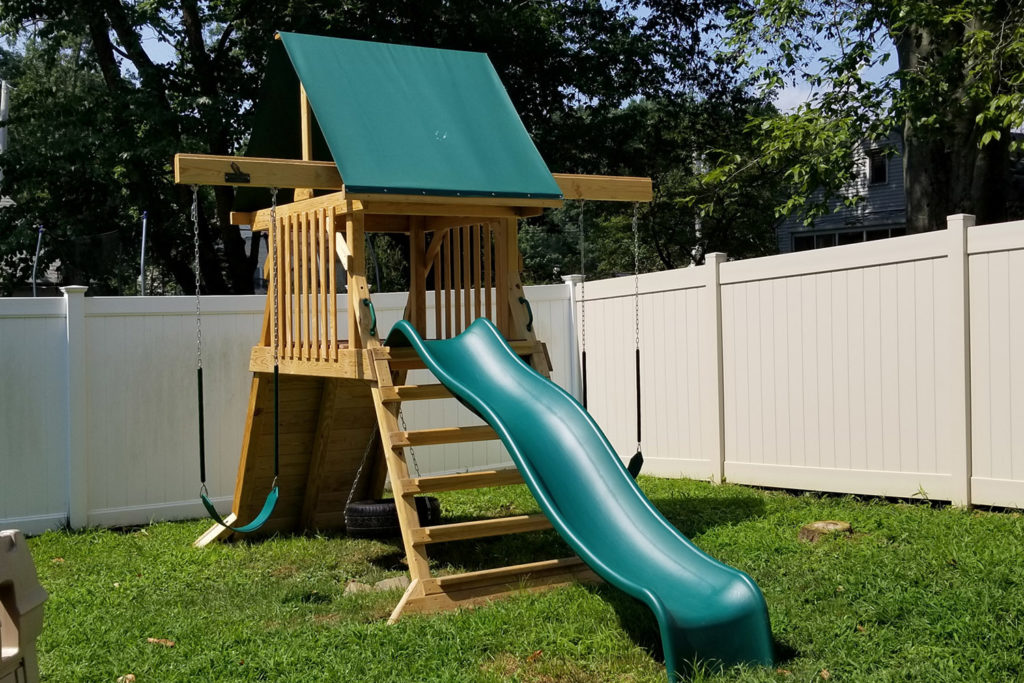 Olympus Space Saver Wood Playset for Sale Amish Direct Playsets