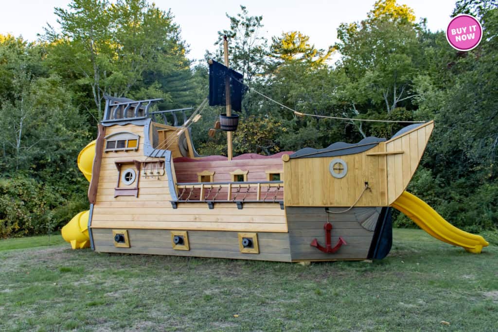 Model 2500 Commercial Pirate Ship Playset for Sale Amish Direct Playsets