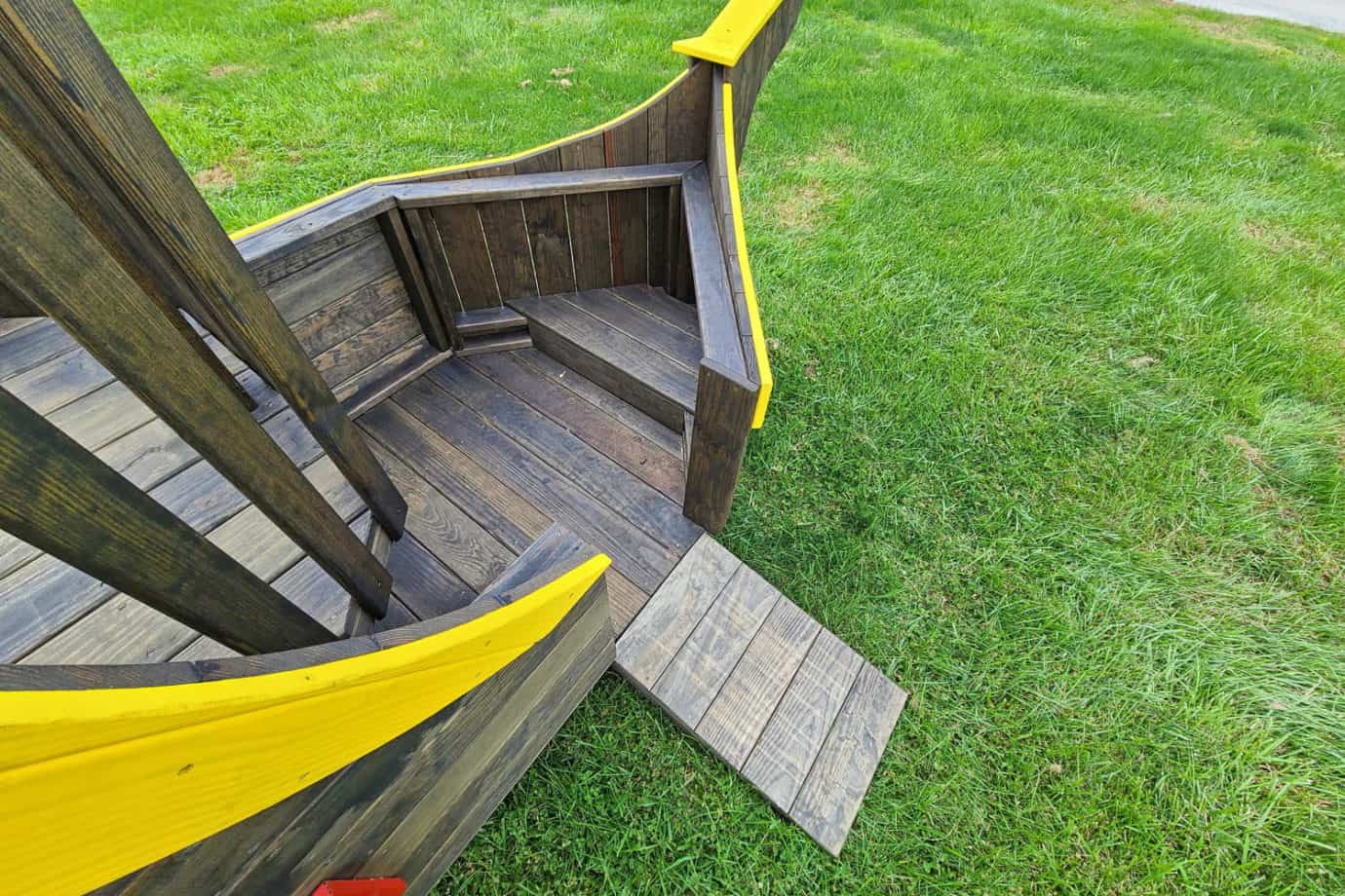 Model 3003 Mini Pirate Ship Playset for Sale Amish Direct Playsets