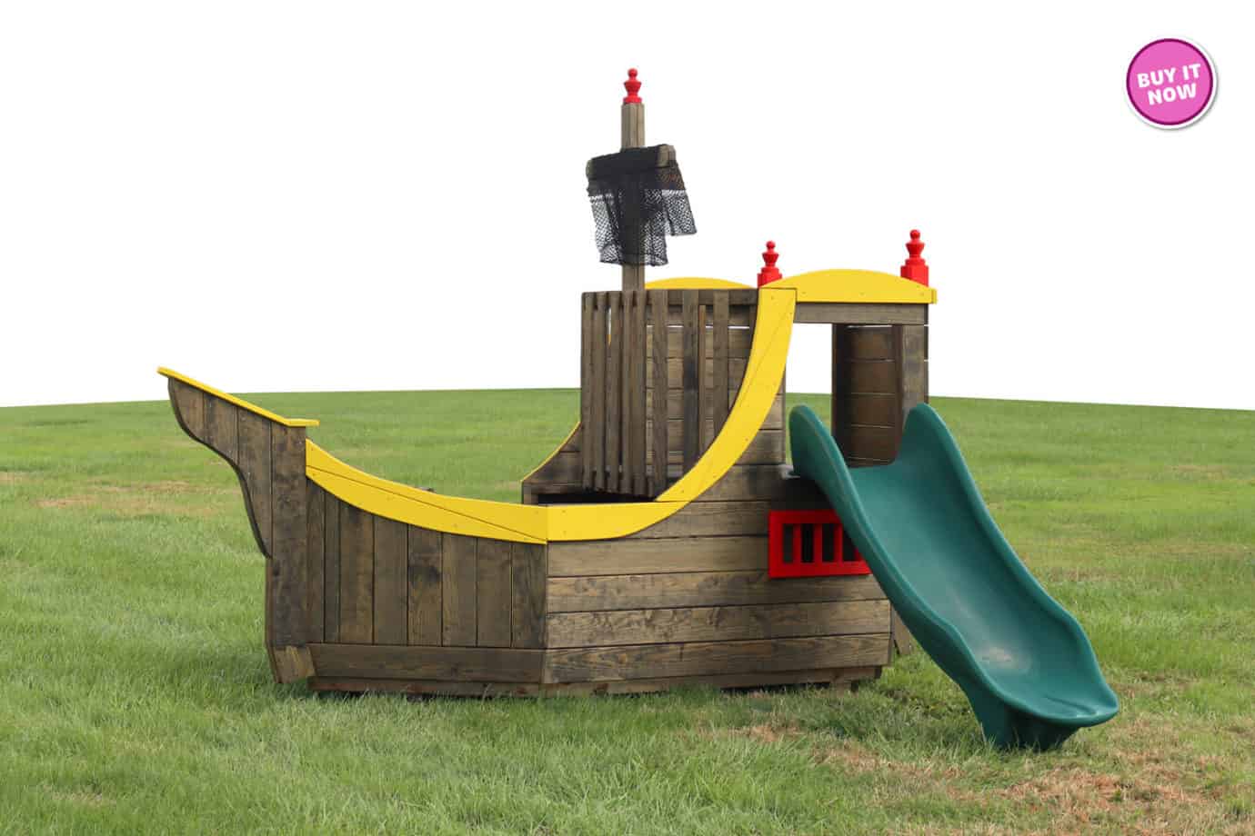 Model 3003 Mini Pirate Ship Playset for Sale - Amish Direct Playsets