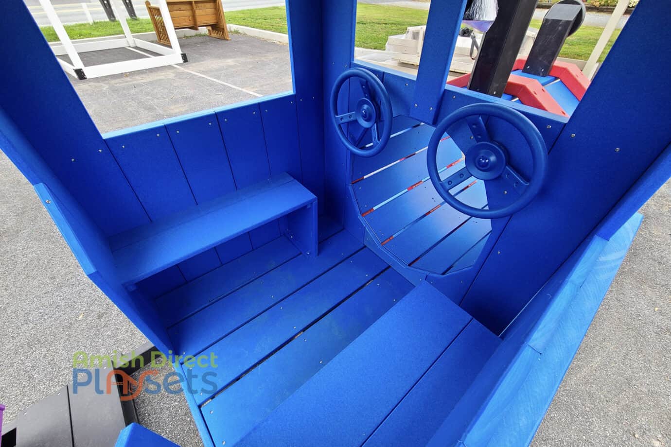 Model 900 Poly 4 Piece Train Set Amish Direct Playsets