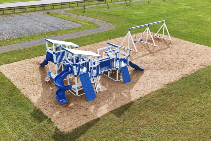 Monty's Mansion Commercial Vinyl Playground