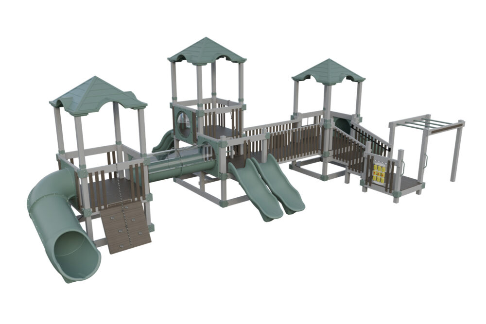 Tiny Town Commercial Playground for Sale | Amish Direct Playsets